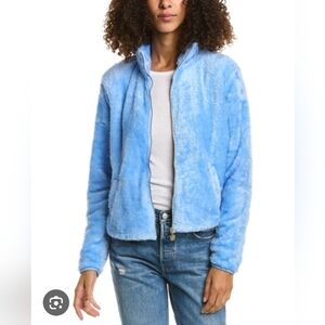 NWT Lilly Pulitzer Ansel Long Sleeve Zip Up Blue Peri Size Medium Sweatshirt